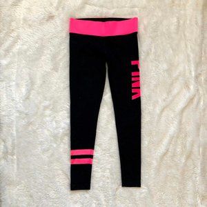 VS Pink Yoga Leggings